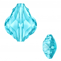 Baroque bead 5058 10 mm Aquamarine x1 Cristal Swarovski