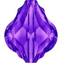 Baroque bead 5058 14 mm Amethyst x1 Cristal Swarovski