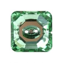 Bouton 3015 12 mm Chrysolite Cristal Swarovski x1