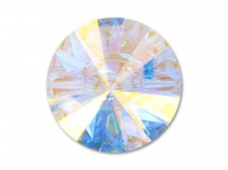 Bouton 3015 12 mm Crystal AB Cristal Swarovski x1