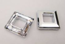 Cabochon 4439 Cosmic Square Crystal 20mm x1 Cristal Swarovski