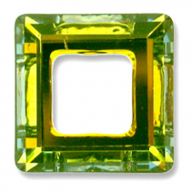 Cabochon 4439 Cosmic Square Crystal Sahara Foiled 14mm x1 Cristal Swarovski