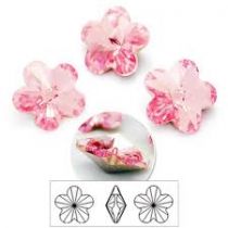 Cabochon 4744 10 mm Light Rose x1 Cristal Swarovski