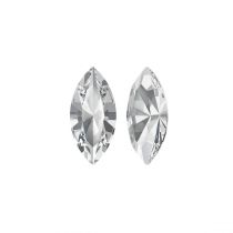 Cabochon Navette 4200-10x5mm- Crystal x1 cristal Swarovski