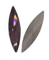 Cabochon Navette 4200-15x4mm-Amethyst x1 cristal Swarovski