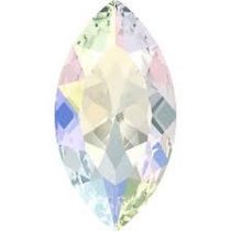 Cabochon Navette 4200-15x7mm- Crystal AB x1 Cristal Swarovski