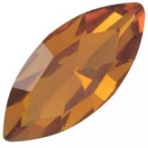 Cabochon Navette 4200-15x7mm- Topaz x1 Cristal Swarovski