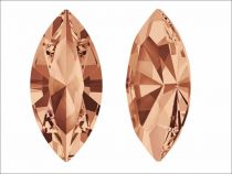 Cabochon Navette 4231-10x5mm- Couleur Light Peach x1  Swarovski