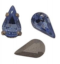 Cabochon poire 4300 light sapphire10x6mm x1 cristal swarovski