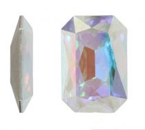 Cabochon Rectangle 4627-27x18.5mm Crystal AB x1- Cristal Swarovski