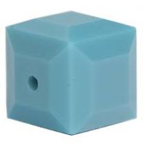 Cubes 5601 Turquoise 8mm x1 Cristal Swarovski