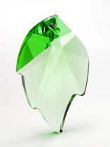 Feuille 6735 26x16mm peridot x1 cristal swarovski