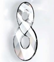 L\'infini de Swarovski ref 6792-18mm crystal 