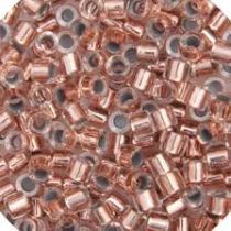 Miyuki Delicas 11/0 DB0037- Crystal Copper Lined x5g