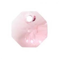 Octogone 8116 - 1 trou-14mm Light Rose x1