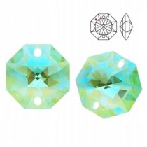 Octogone 8116- Crystal Antique Green Blue AB -14mm - 2 trous x1