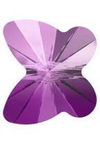 Papillon 5754 10 mm Amethyst blend x1 Cristal Swarovski