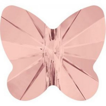 Papillon 5754 10 mm Rose peach x1 Cristal Swarovski