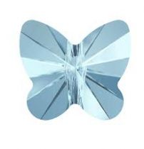 Papillon 5754 8 mm Aquamarine x1 Cristal Swarovski