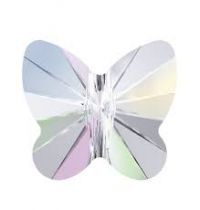 Papillon 5754 8 mm Crystal AB x1 Cristal Swarovski