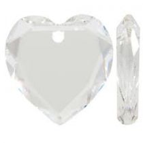 Pendentif Coeur 6225 28mm Crystal ABx1 Swarovski