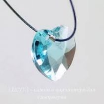 Pendentif Coeur 6228-10,3x10mm Light Turquoise x1 Swarovski