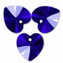 Pendentif Coeur 6228-10,3x10mm Majestic Blue x1 Swarovski