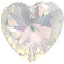 Pendentif Coeur 6228-14,4x10mm Crystal AB x1 Swarovski