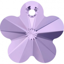 Pendentif Fleur 6744-12mm  Violet x1 Cristal Swarovski