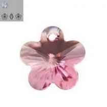 Pendentif Fleur 6744-12mm light rose x1 Cristal Swarovski