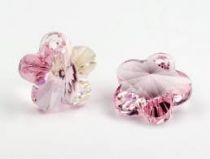 Pendentif Fleur 6744-12mm light rose x1 Cristal Swarovski