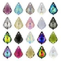 Pendentif Goutte Baroque 6090-22x15mm- Crystal AB cristal Swarovski