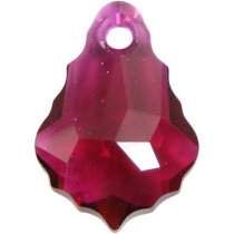 Pendentif Goutte Baroque 6090-22x15mm- Ruby cristal Swarovski