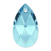 Pendentif larme 6106-16mm Aquamarine x1