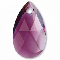 Pendentif larme 6106-22mm Amethyst Blendx1