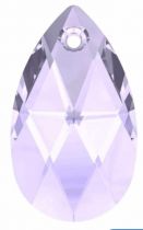 Pendentif larme 6106-22mm Smoky Mauve x1