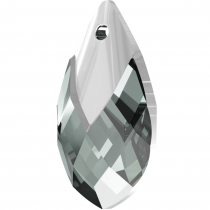 Pendentif Poire 6565-18mm Black Diamond x1 Cristal swarovski