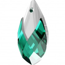 Pendentif Poire 6565-18mm Emerald x1 Cristal swarovski