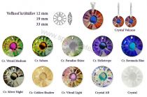 Pendentif SUN 6724 Crystal Silver Night 12mm x1