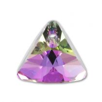 Pendentif Triangle 6628-12mm Crystal Vitrail Light  x1 Cristal Swarovski