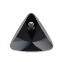 Pendentif Triangle 6628-12mm Jet x1 Cristal Swarovski