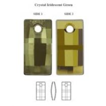 Pendentifs Urban 6696-20mm Crystal Iridescent Green Cristal Swarovski