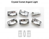 Pendentifs Urban 6696-30mm Crystal Comet argent light Cristal Swarovski