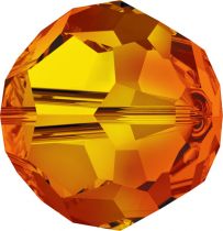 Rondes 5000 Fireopal  8mm x1 Cristal Swarovski