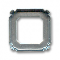 Serti Cabochon 4439. 23x23 mm Carré argenté x1