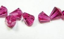 Tulipe 5400 Fuchsia 6,6x6mm x1 Cristal Swarovski